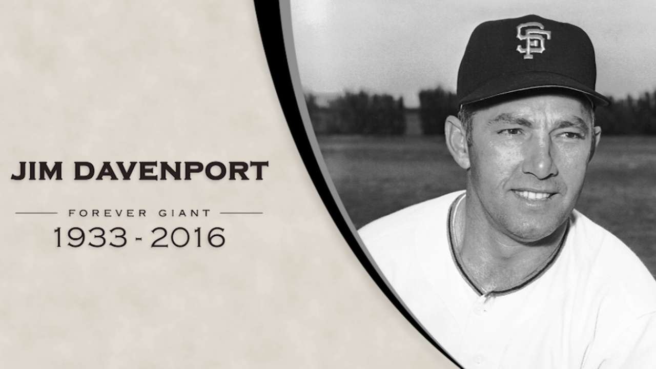 Giants mourn passing of Davenport