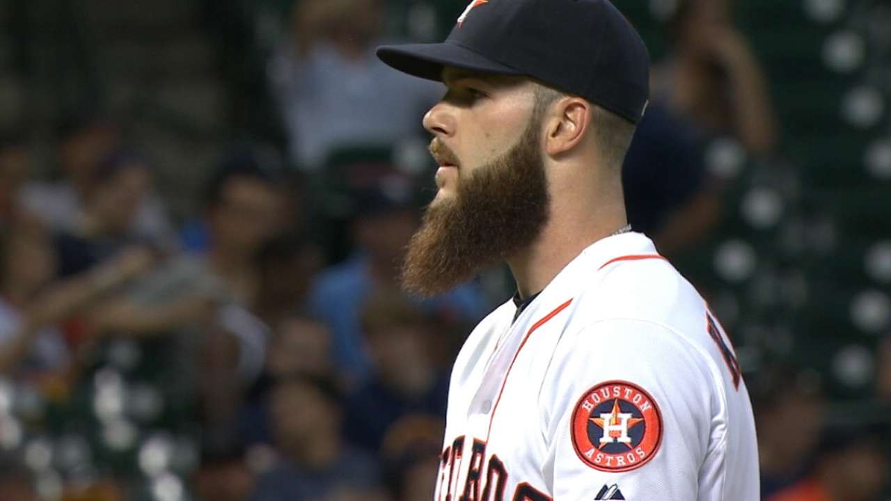 Reigning debuts: Keuchel, Arrieta take mound