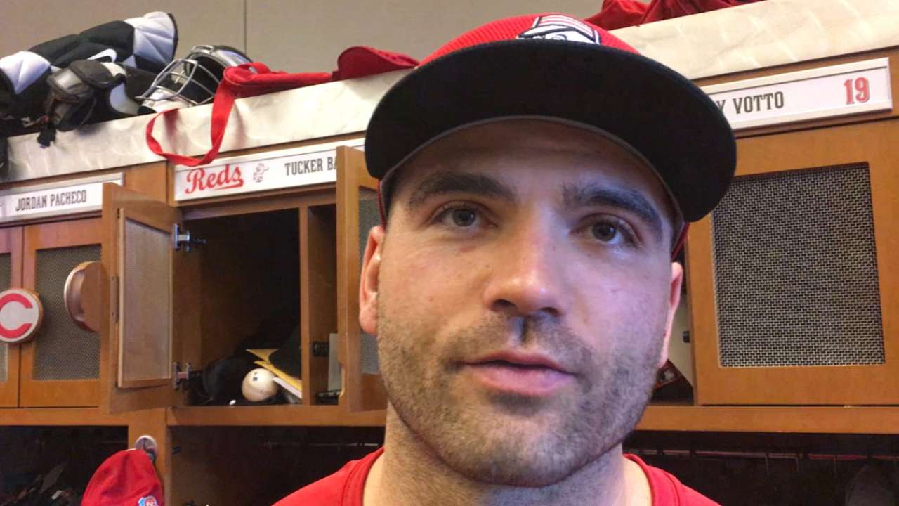 Votto: Leadership role completely unchanged