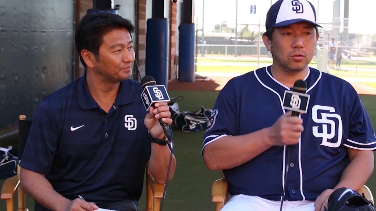 Nomo eager to broaden Padres' Pacific Rim presence