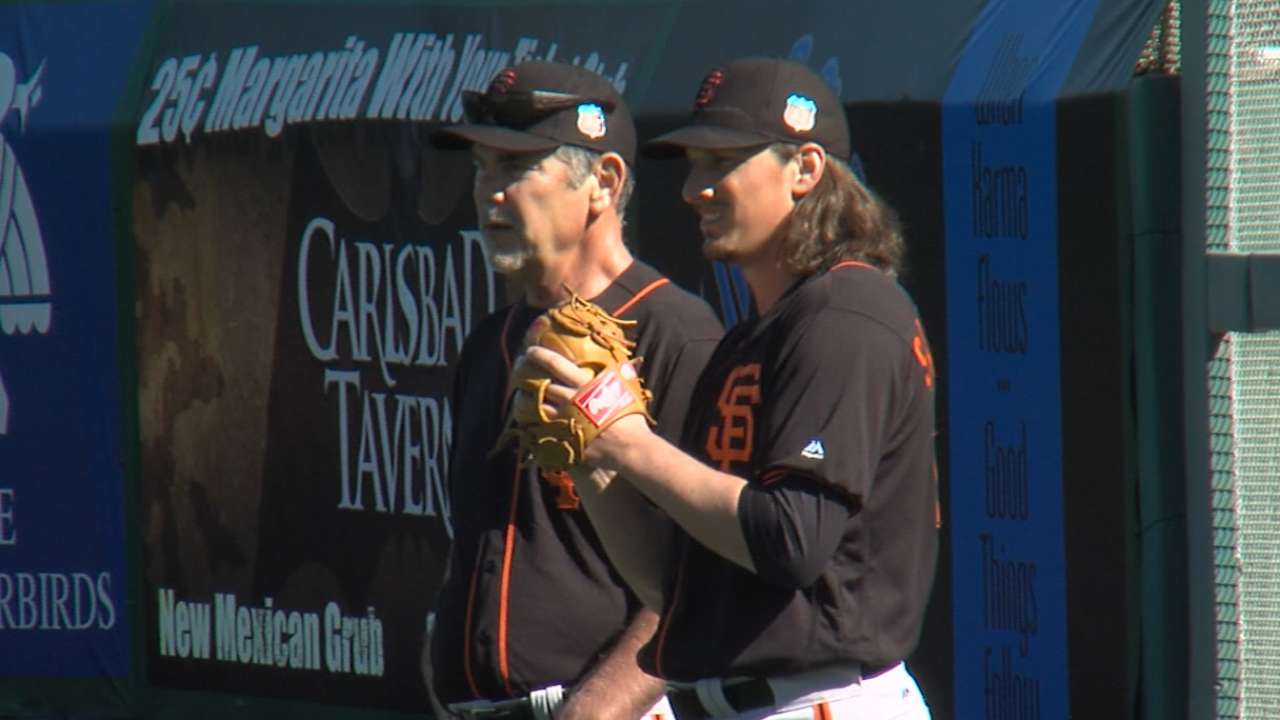 Haft on new arms, outfield
