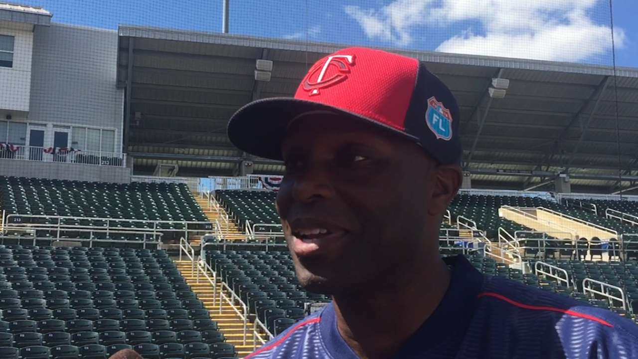 Hunter on Sano learning outfield