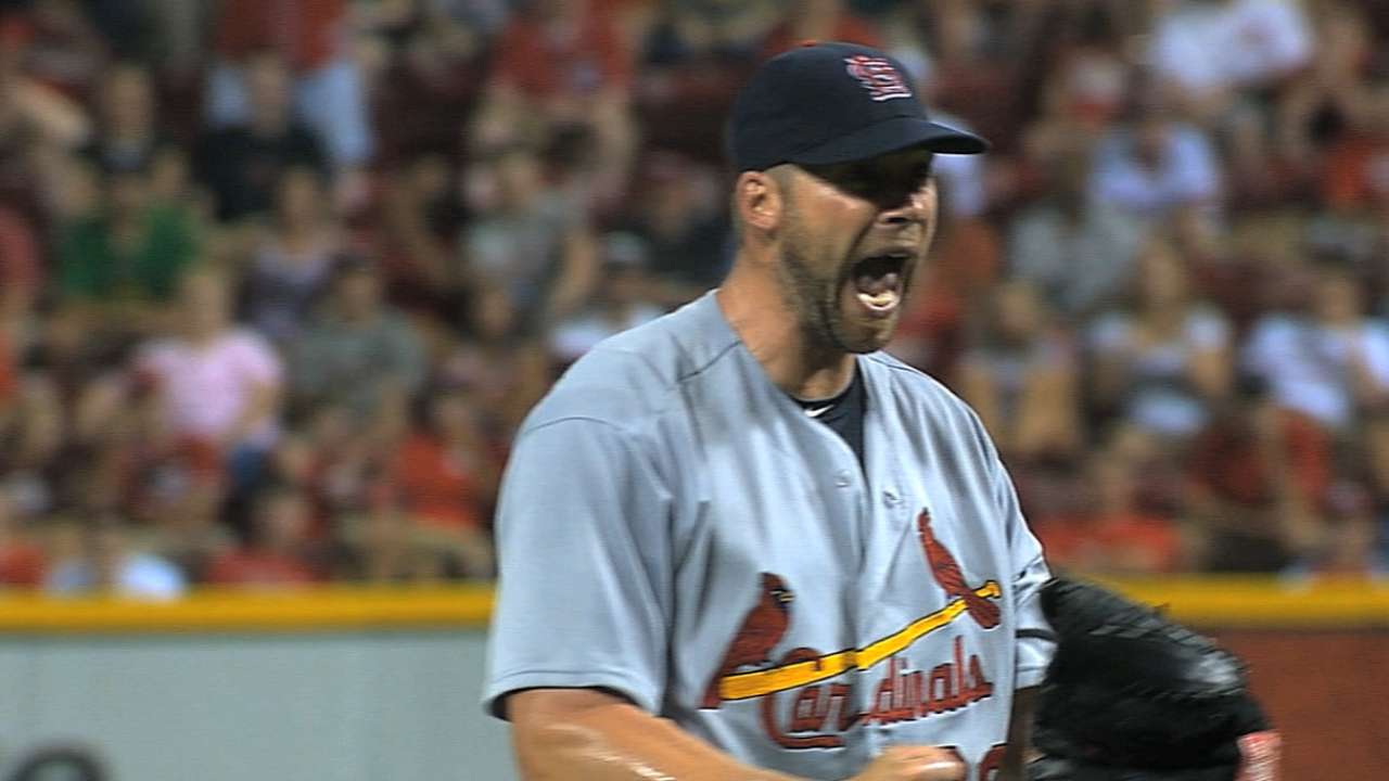Carpenter clutch with Cardinals