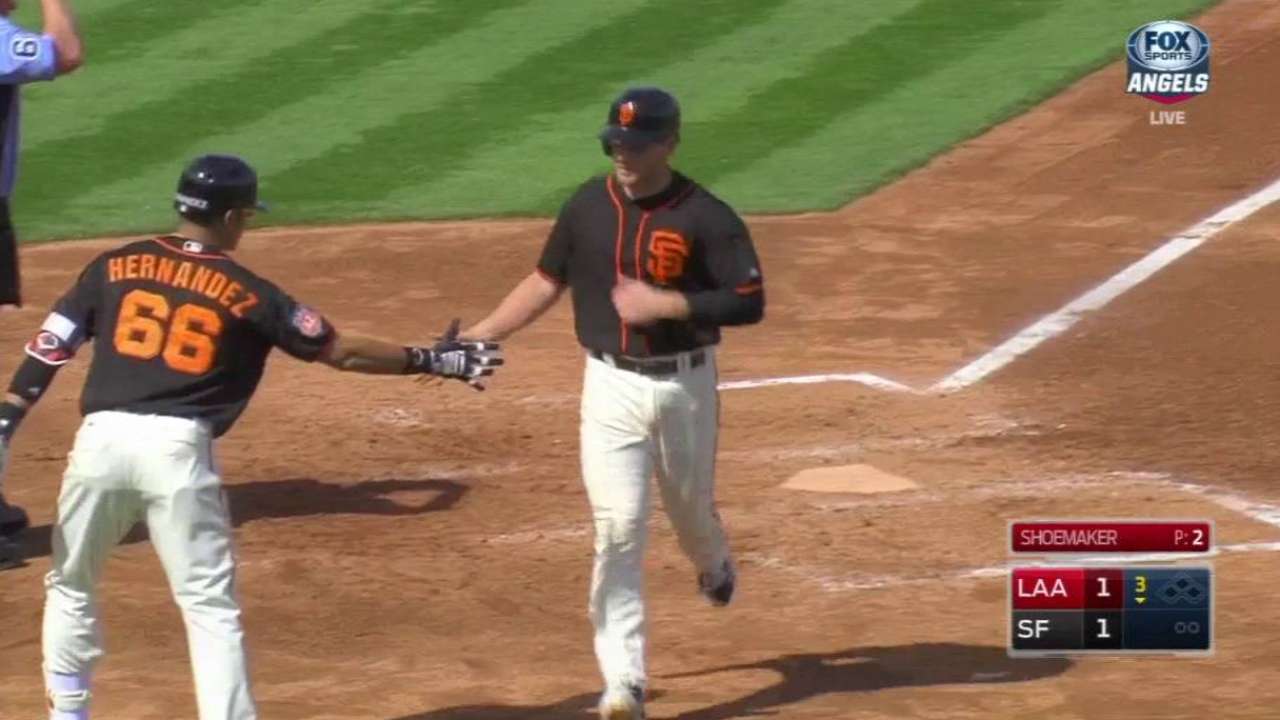 Gillaspie's solo homer