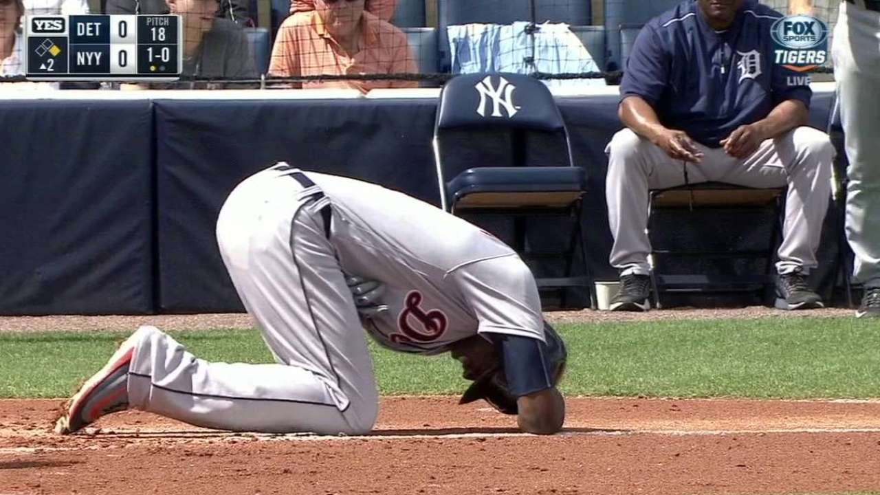 Maybin taking positive outlook after wrist injury