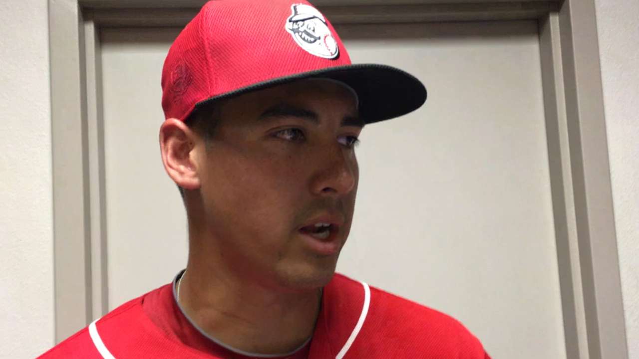 Stephenson on start vs. Indians