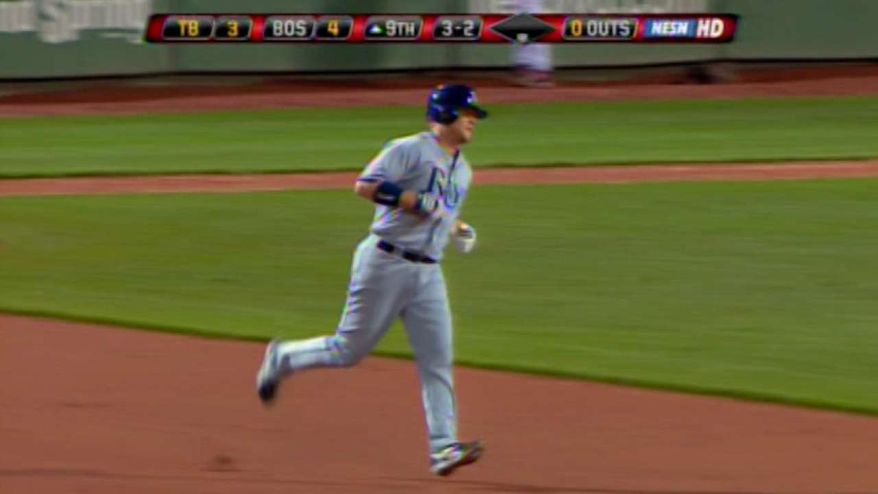 Johnson's game-tying homer