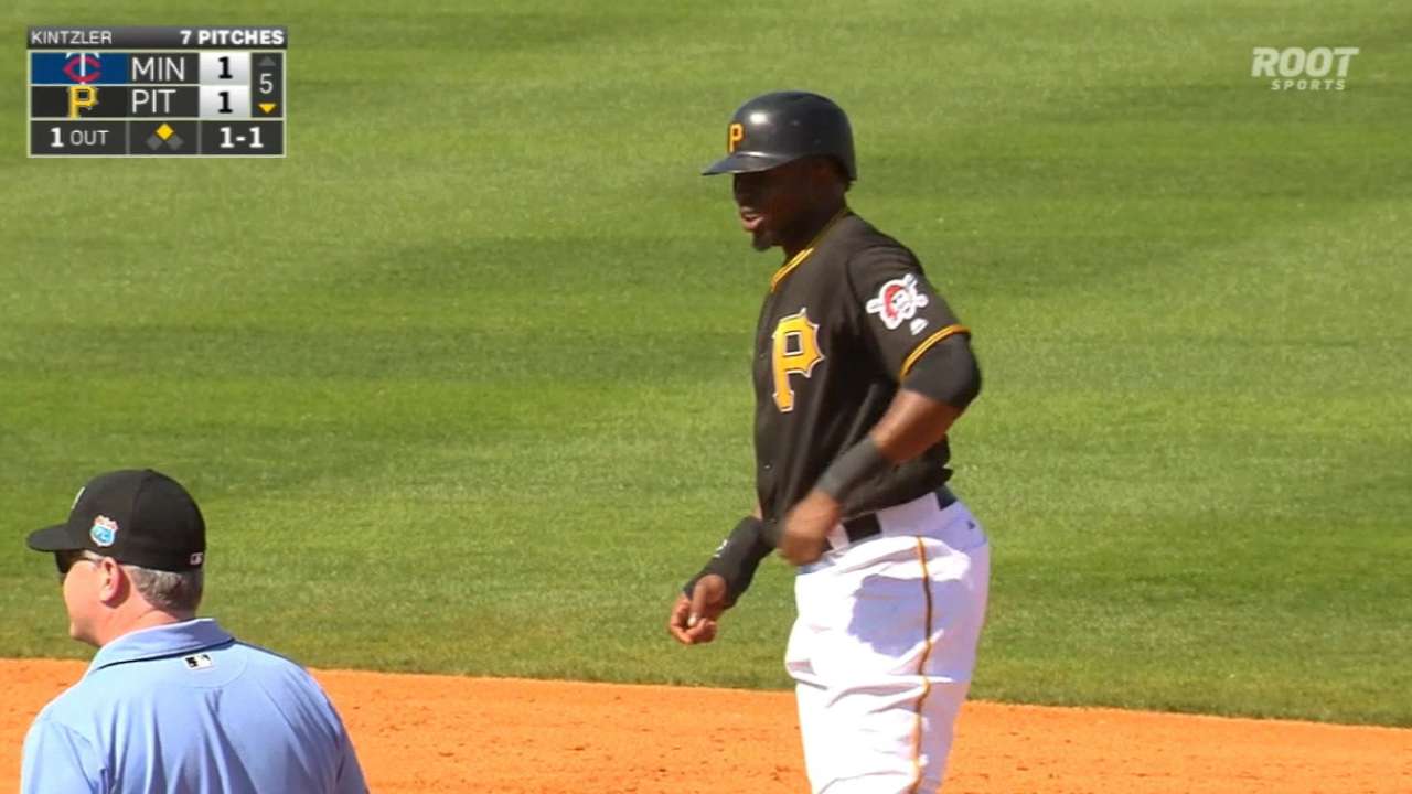 Polanco's three-hit game