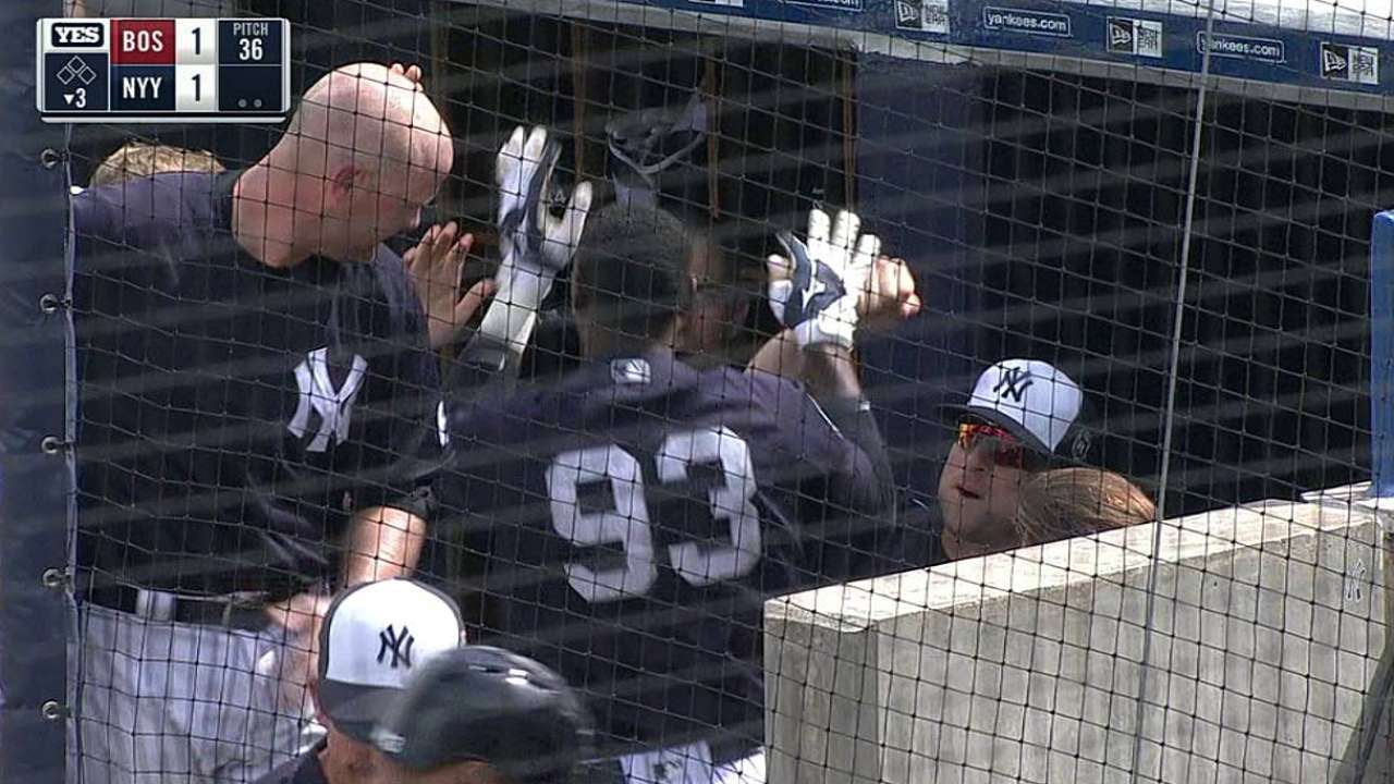 Mateo among young Yankees standing out