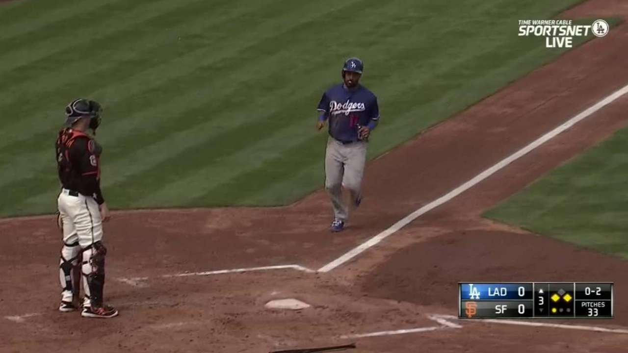 Crawford told he'll back up Ethier in left field