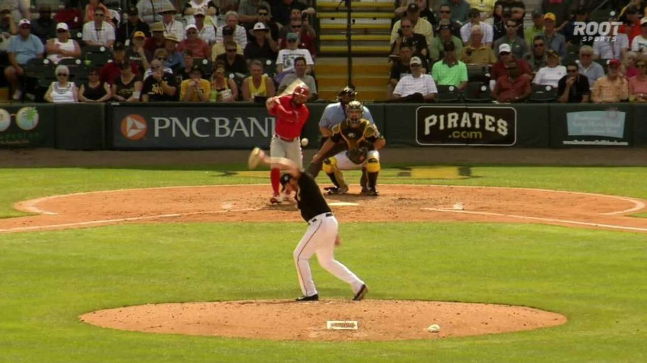 Phillies break through late, blank Bucs