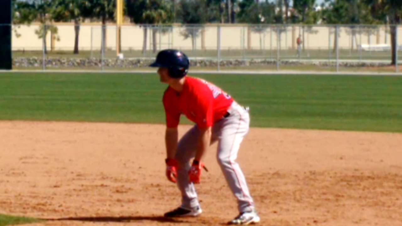 Prospect Benintendi debuts in place of Bradley