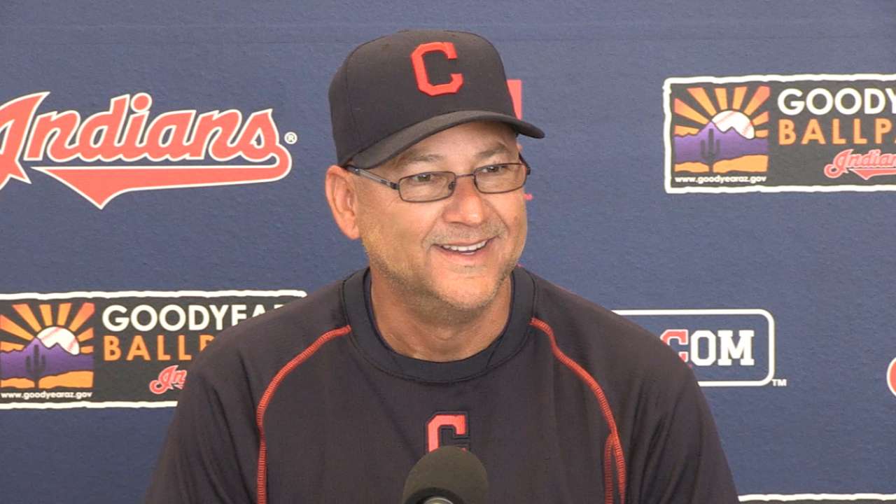 Brantley could begin BP on field by weekend
