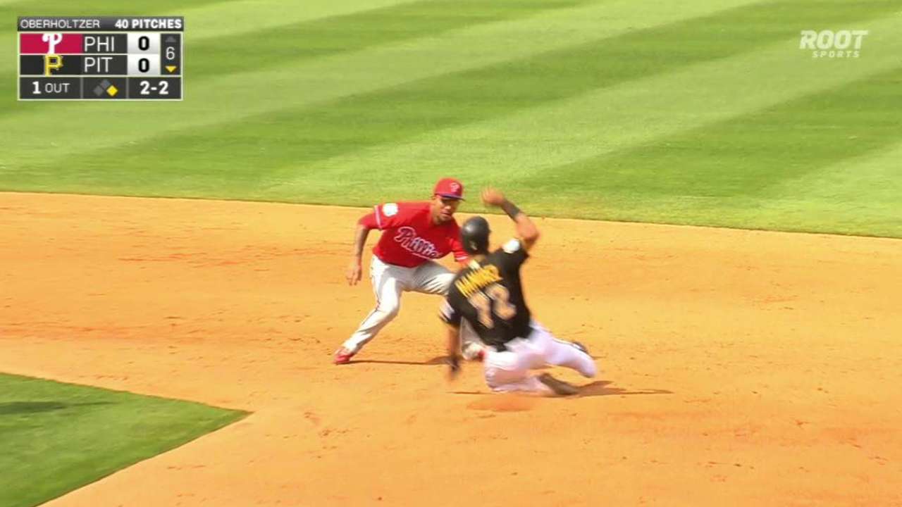 Oberholtzer picks off Ramirez