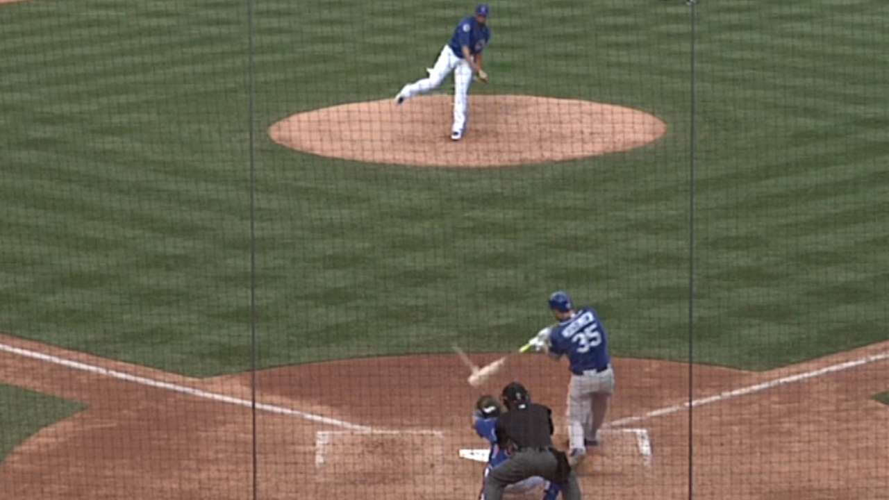 Hosmer's two-run double
