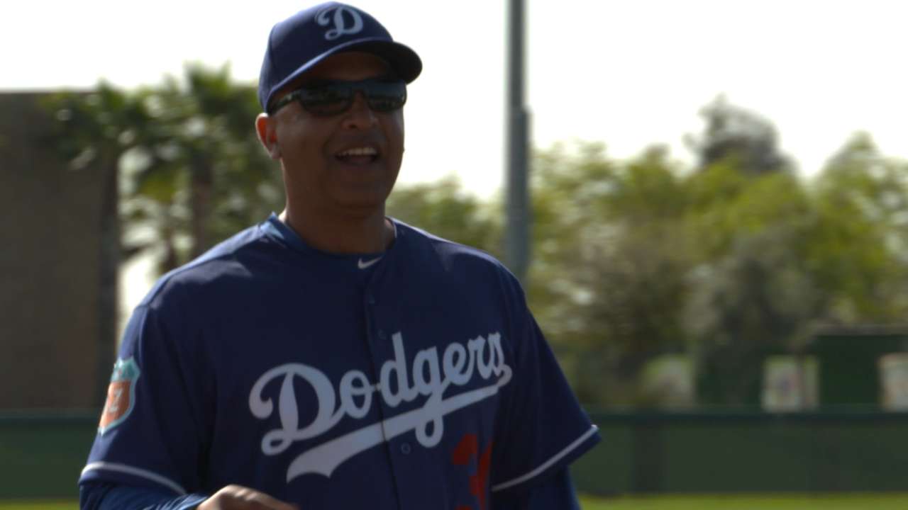 Roberts brings energy to Dodgers