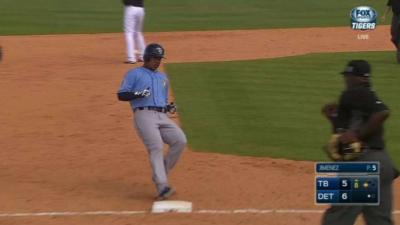 Rays reassign trio to Minor League camp