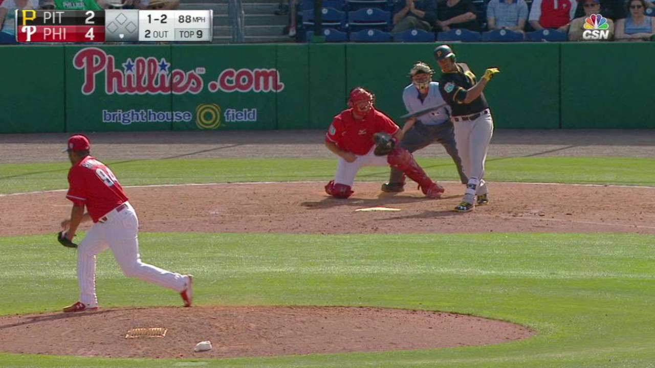 Hinojosa locks down the save