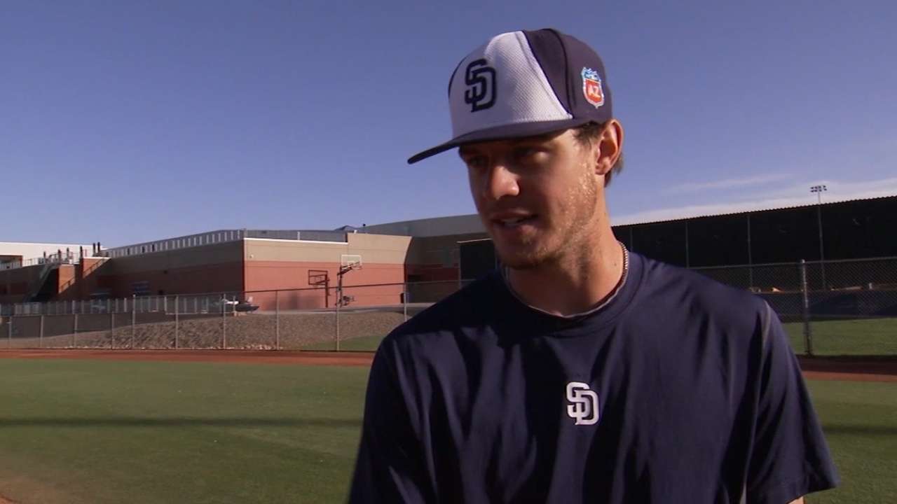 Myers showing great potential at first base