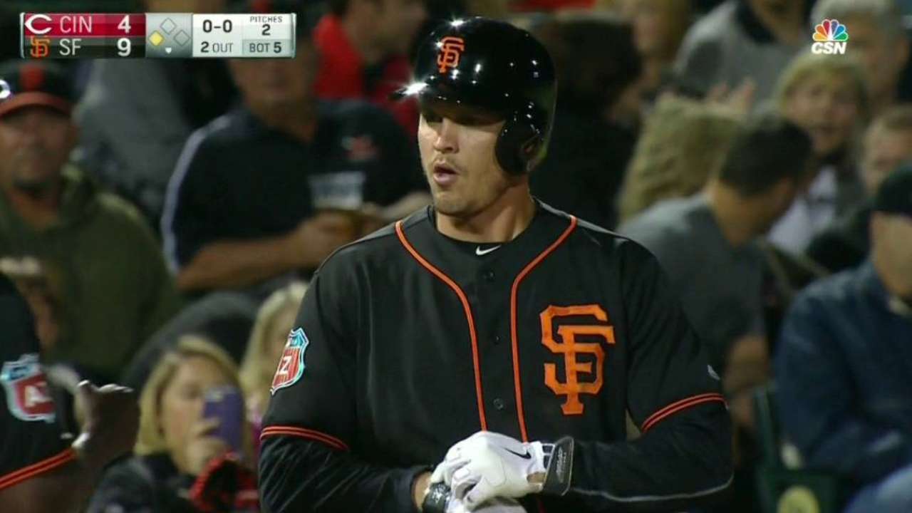 Green's two-run triple