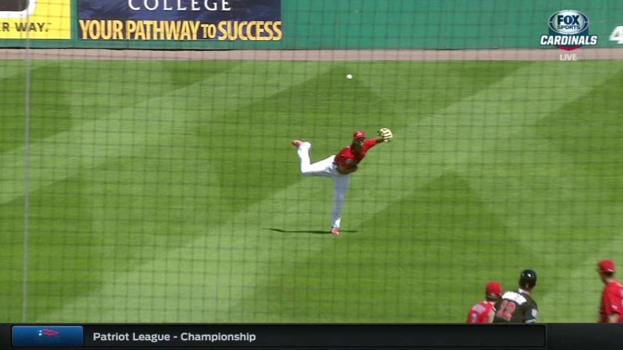 Grichuk, Molina nab Bour at home