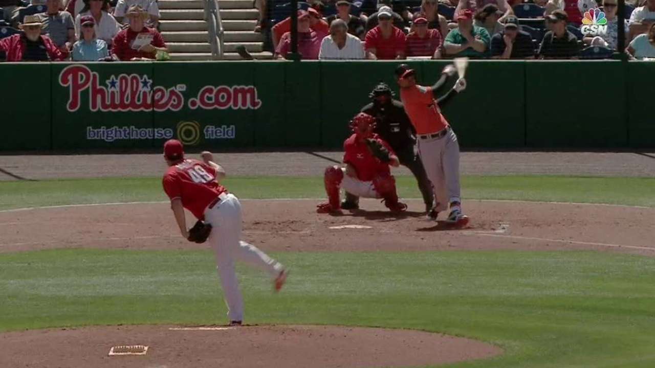 Machado's two-run home run