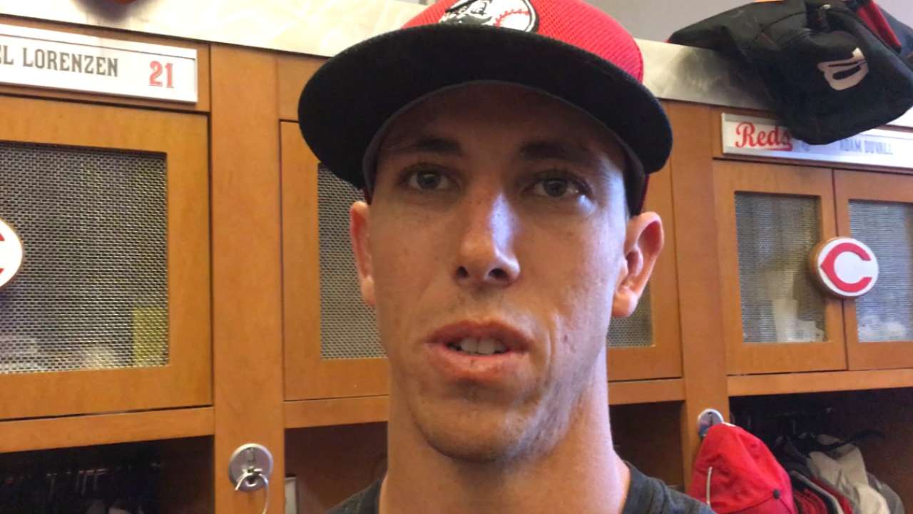 Lorenzen scratched from spring start for Reds