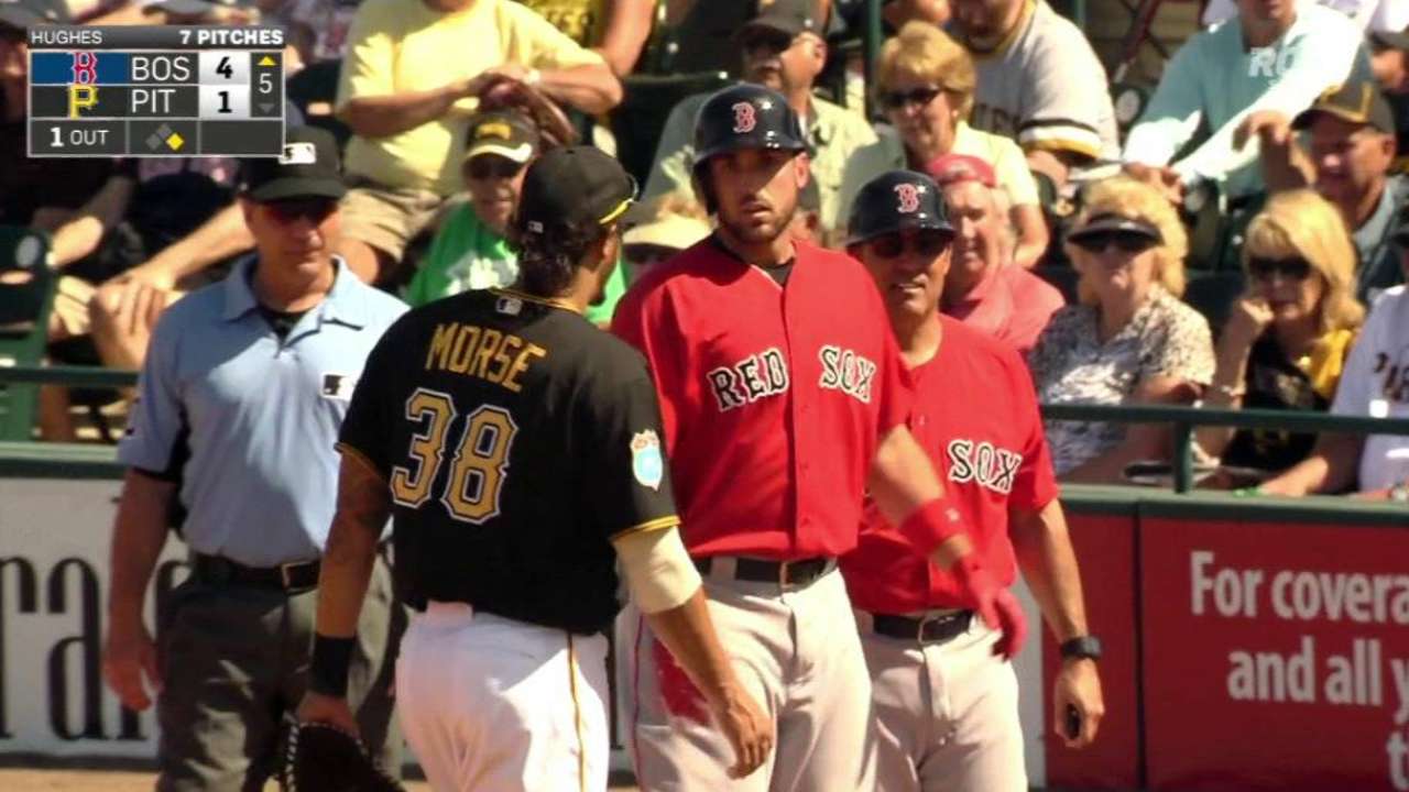 Shaw's run-scoring single