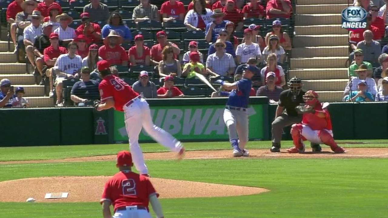 Pederson, Trout, Pujols lead hit parade in tie