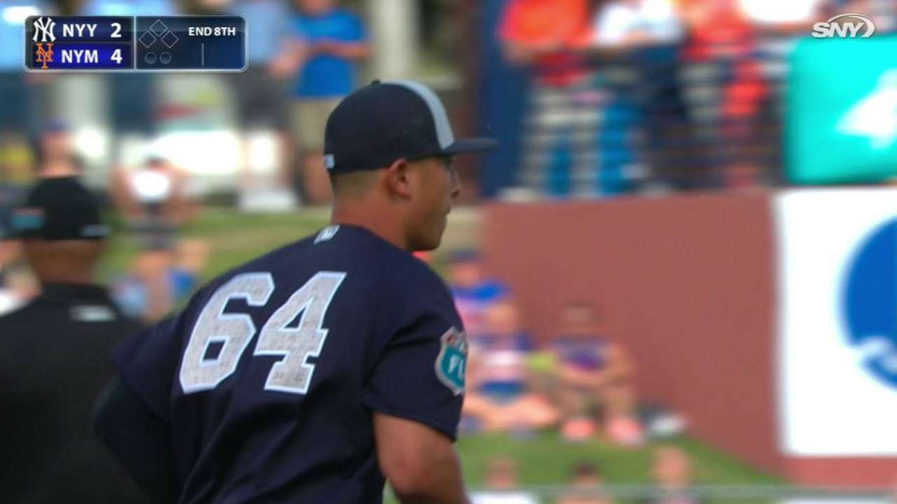 Pinder escapes bases-loaded jam