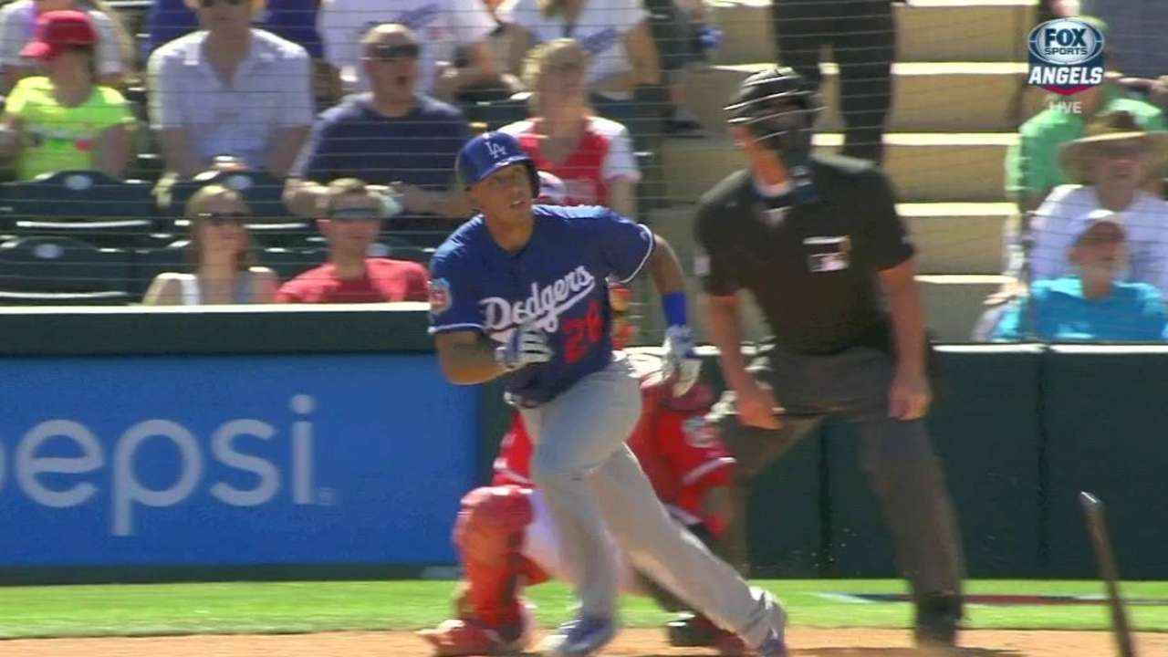 Barnes' solo home run