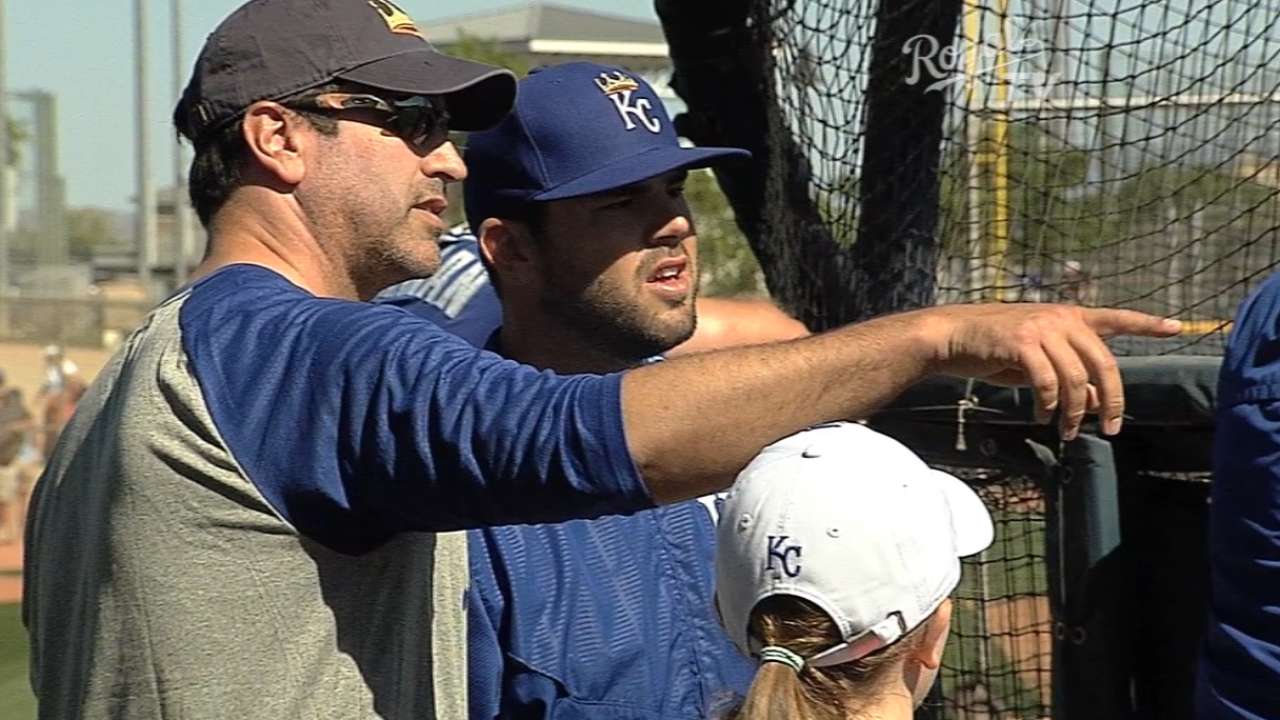 Royals fans Riggle, Bowyer enjoy KC camp