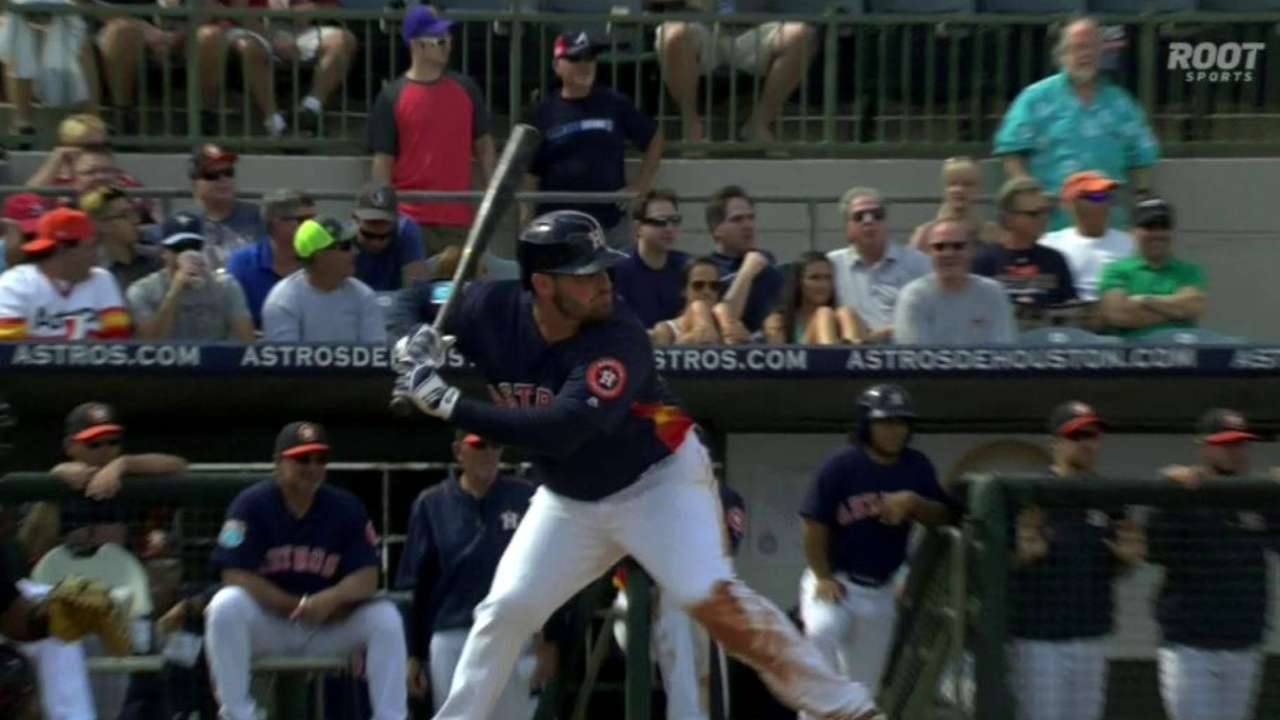 White's RBI double
