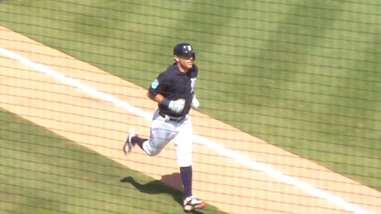Kinsler's solo home run