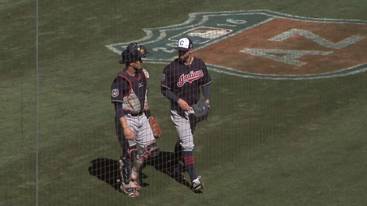 Kluber, Arrieta sparkle in Tribe win