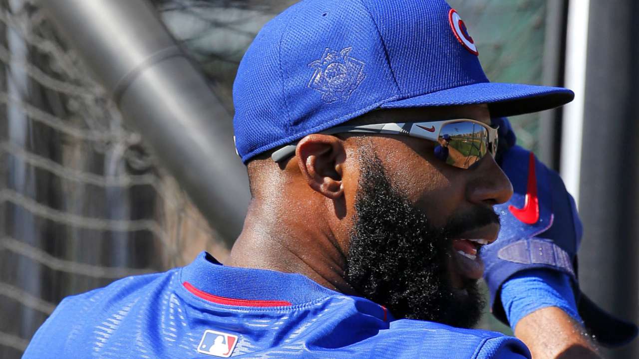 Heyward settling in with Cubs