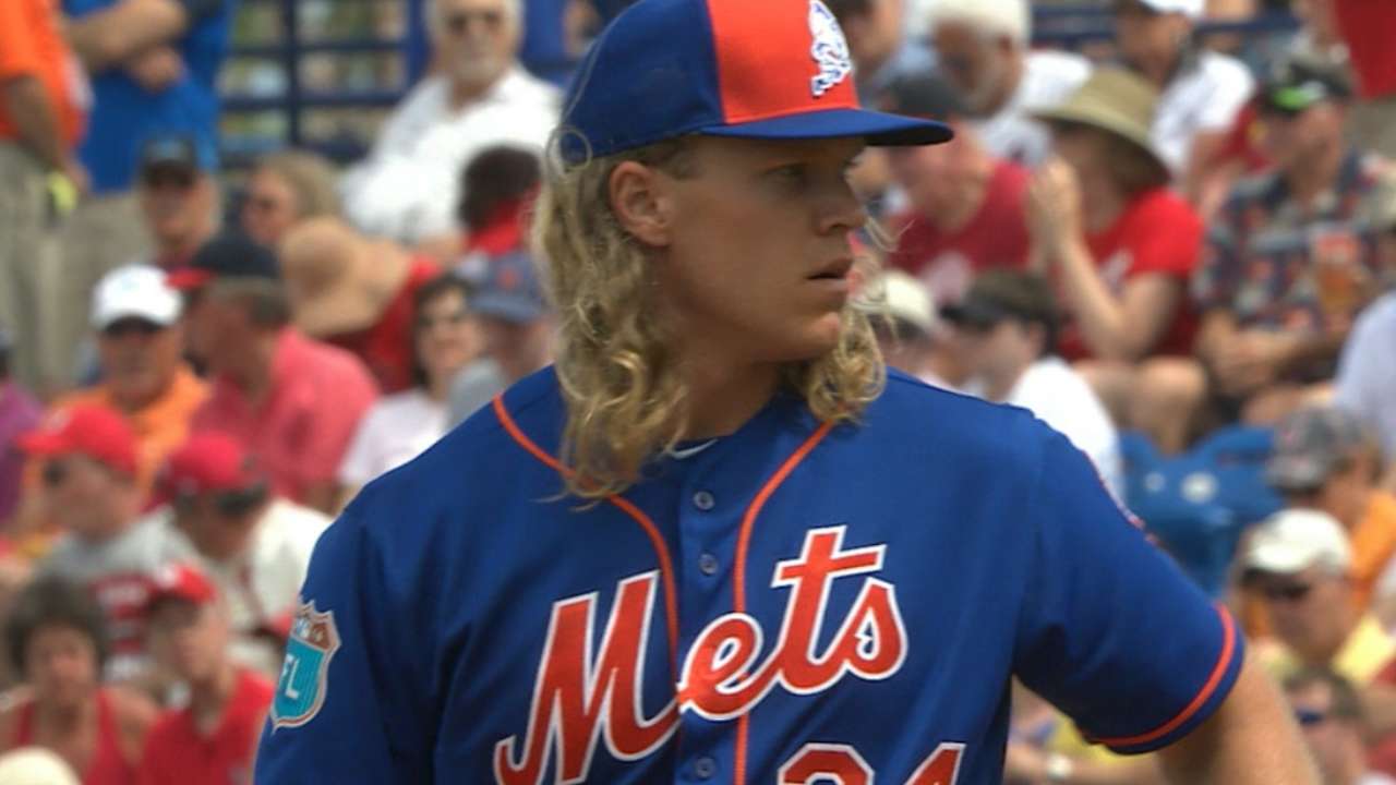 Syndergaard already in 'midseason form'