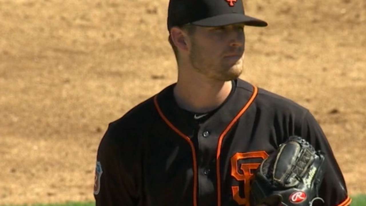 Stratton leads strong showing for Giants pitching prospects