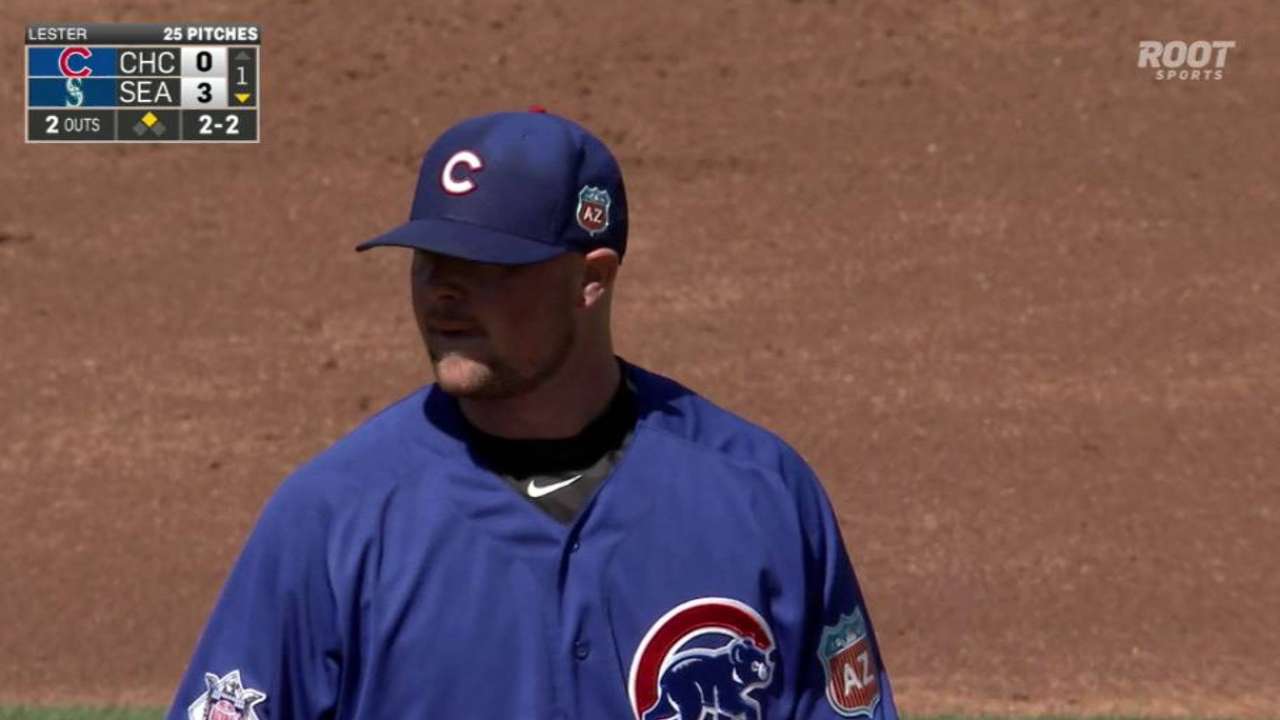 Lester K's Smith to end the 1st
