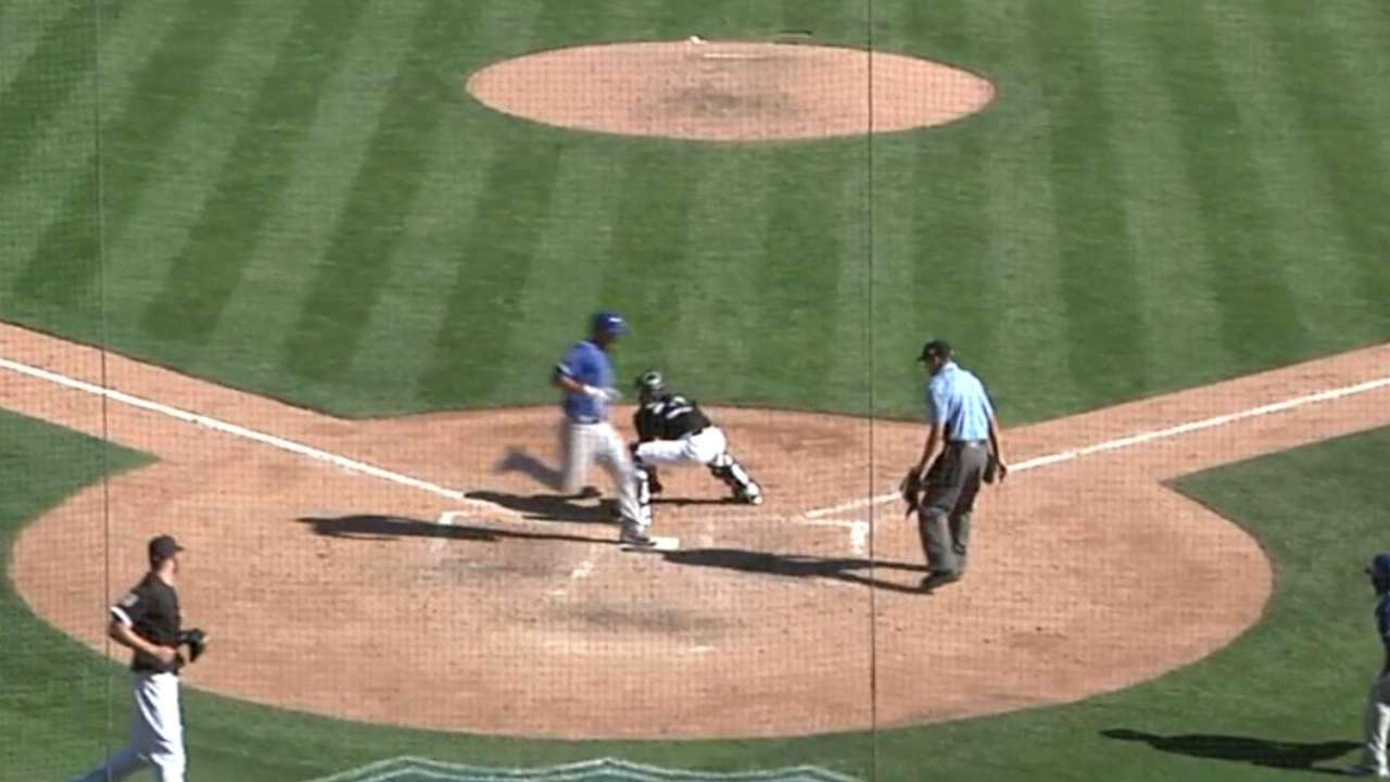 Butera's inside-the-park homer