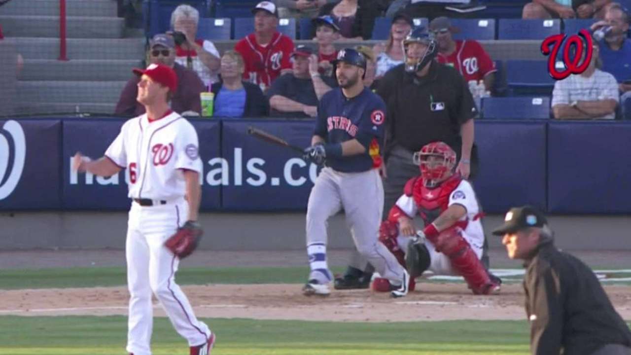 Gonzalez homers, goes 2-for-3 in Astros' win
