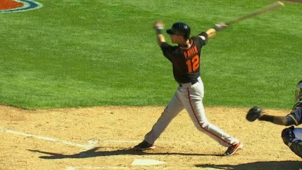 Panik in hitting zone; Belt HBP a worry