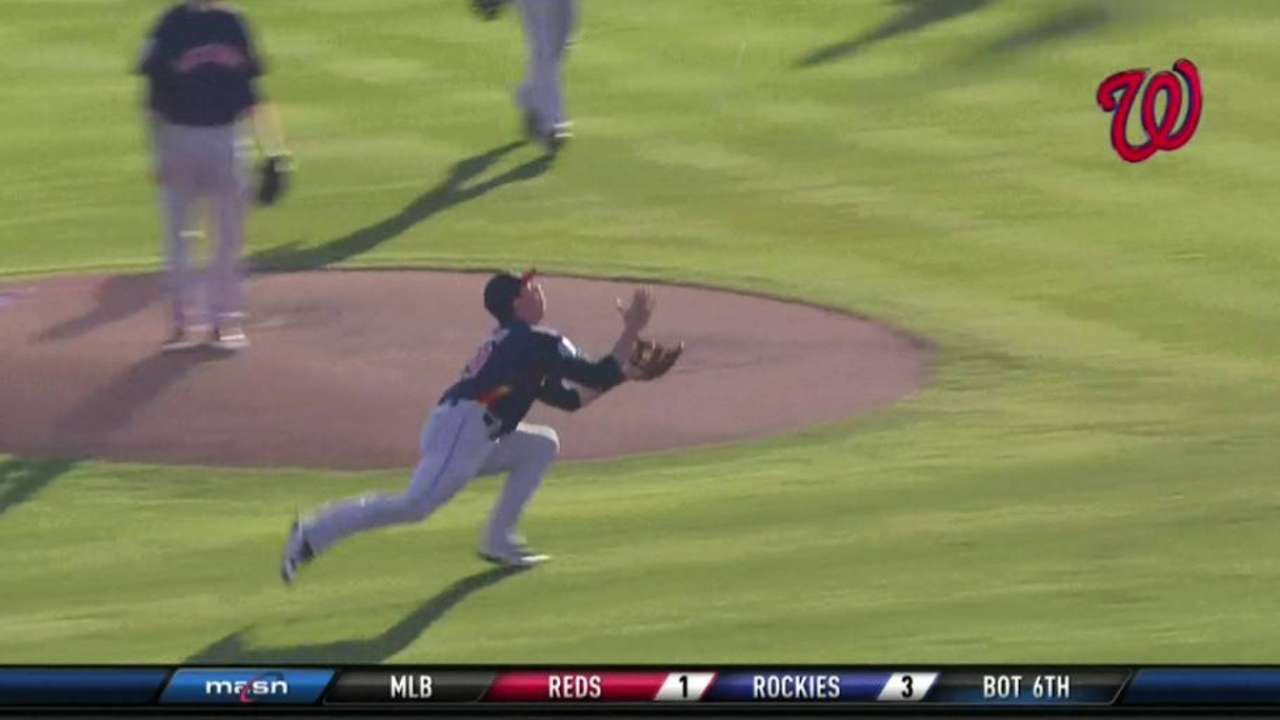 Duffy's diving catch