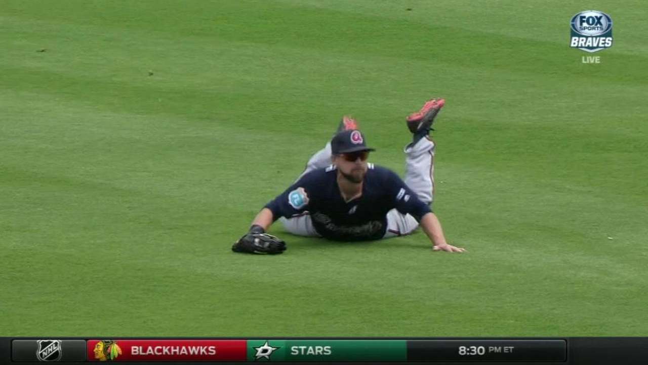 Inciarte's diving catch