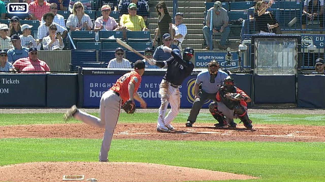 Gregorius' RBI knock