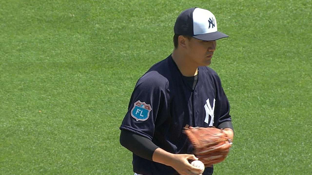 Tanaka proving elbow issues thing of past