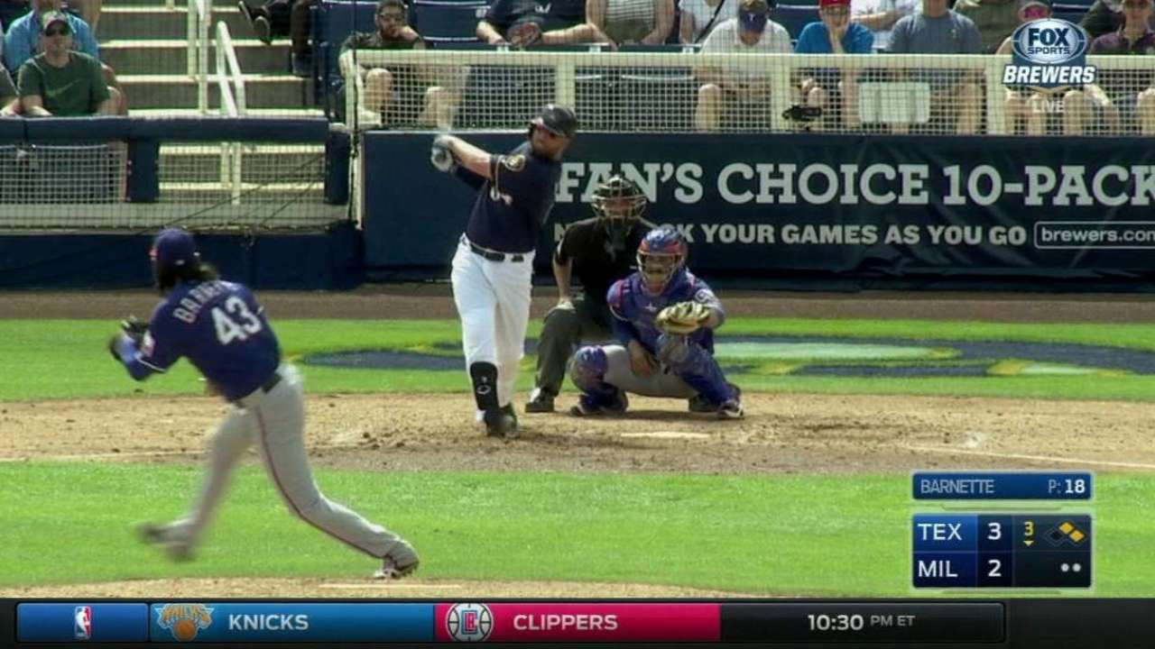 Crew calls up slugging first baseman Wilkins