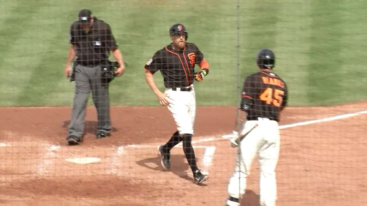Pence 'elated' to make Cactus League debut