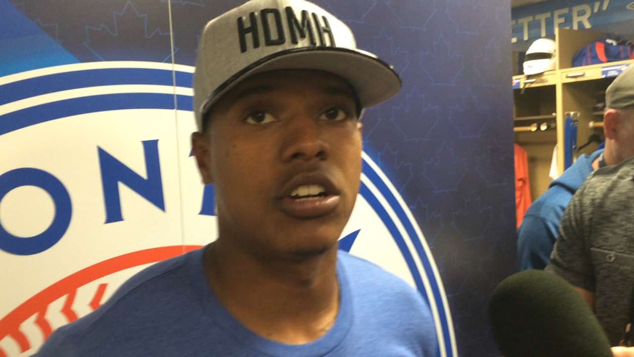 Stroman stands by Bautista, Harper