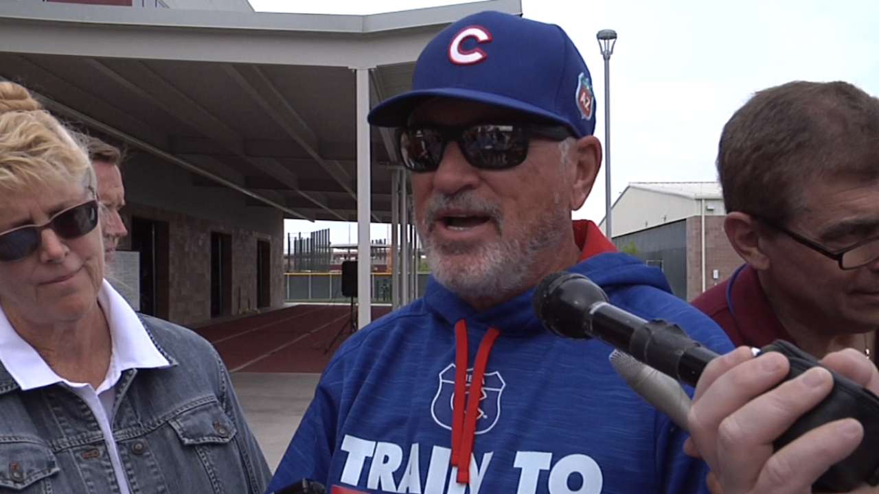 Maddon on celebrating